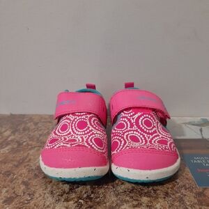 Merrell Bare Steps H2O Water Hiking Shoes White And Pink Toddler Girls Size 4M